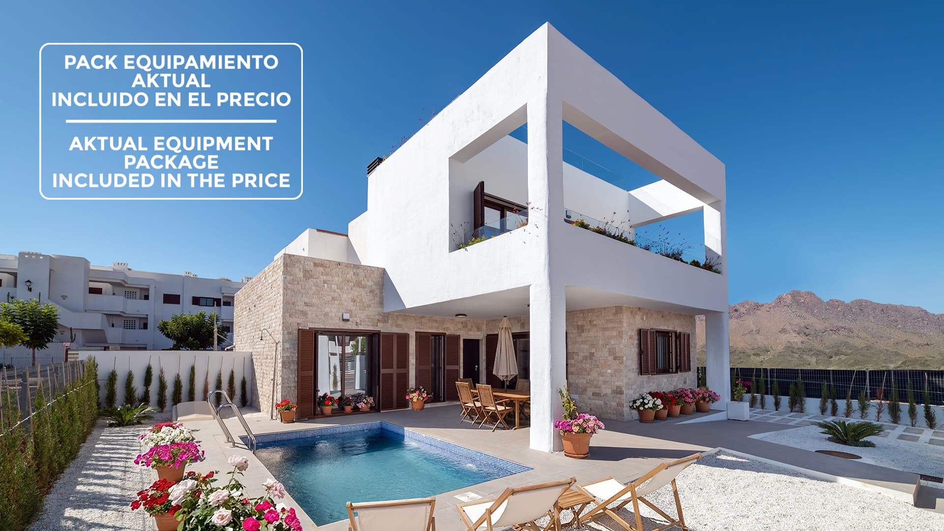 Subblokuotas namas — Las Villas II de Mar de Pulpí